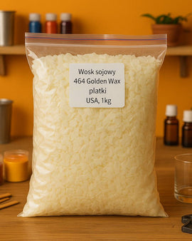 Wosk sojowy 464 Golden Wax płatki, USA, 1 kg