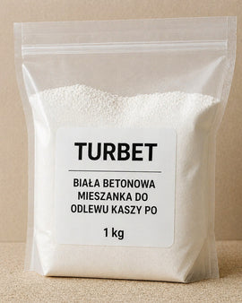 Biała mieszanka betonowa do odlewania świeczników, Turcja, 1 kg