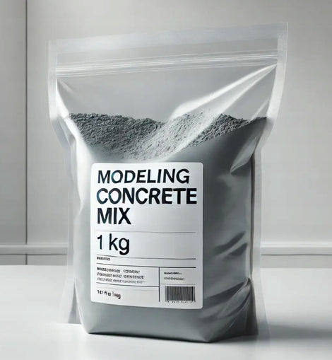 Gotowa szara mieszanka betonowa do modelowania, 1 kg