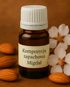 Kompozycja zapachowa do świec Migdałowy, 10 ml