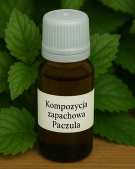 Kompozycja zapachowa do świec Paczuli, 10 ml