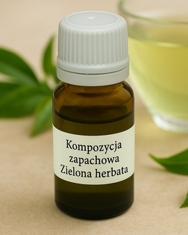 Kompozycja zapachowa do świec Green Tea, 10 ml