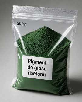 Pigment do gipsu zielony, 200 g