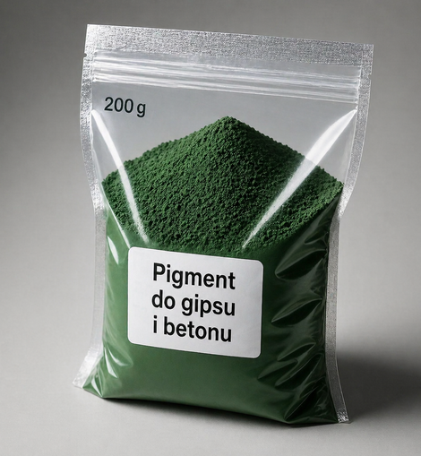 Pigment do gipsu zielony, 200 g