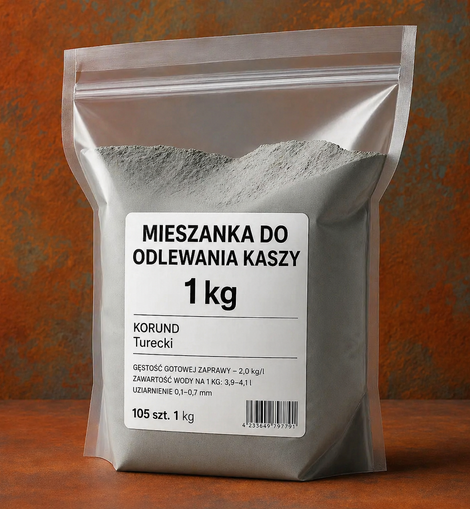 Szara mieszanka betonowa do odlewania świeczników, Turcja, 1 kg