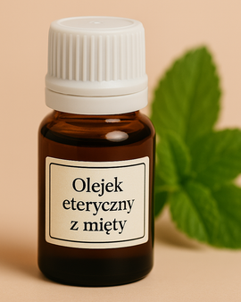 Olejek eteryczny z mięty pieprzowej, 10 ml