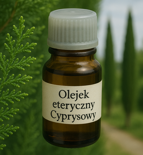 Olejek eteryczny Cyprys, 10 ml