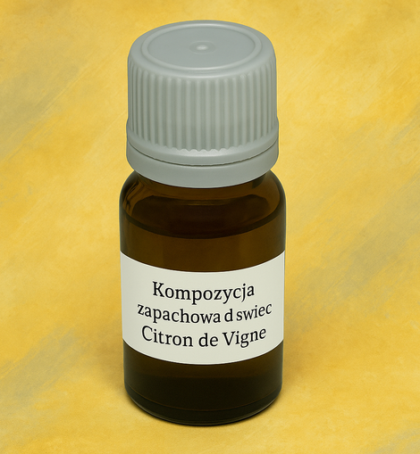 Kompozycja zapachowa do świec Citron de vigne, 10 ml