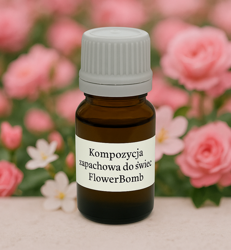 Kompozycja zapachowa do świec Flowerbomb Type, 10 ml