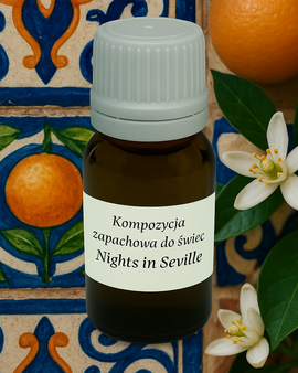 Kompozycja zapachowa do świec Night in Seville, 10 ml