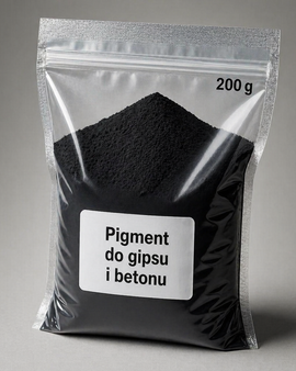 Pigment do gipsu „DARK (czarny)”, 200 g