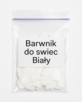 Skoncentrowany barwnik do świec Biały, 10 g