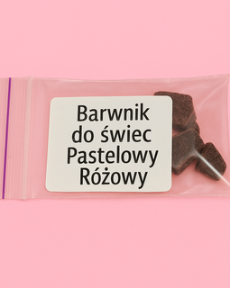 Barwnik do świec Pastelowy Różowy, 10 g