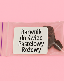 Barwnik do świec Pastelowy Różowy, 10 g