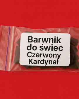 Barwnik do świec Czerwony Kardynał, 10g