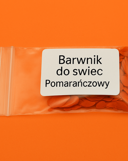 Skoncentrowany barwnik do świec Pomarańczowy, 10g