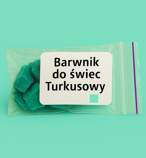 Barwnik do świec Turkusowy, 10 g