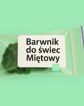 Barwnik do świec Miętowy, 10 g