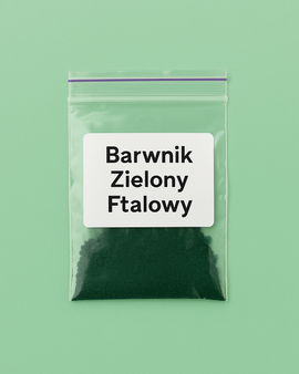 Barwnik do świec Zielony Ftalowy, 10g