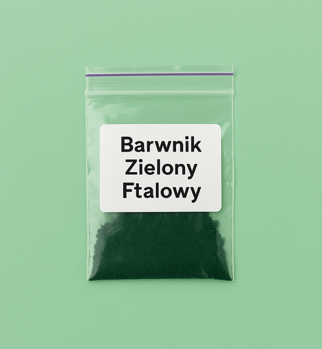 Barwnik do świec Zielony Ftalowy, 10g
