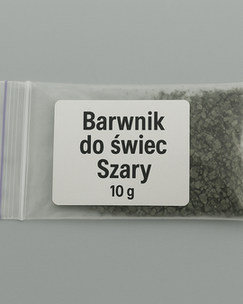Barwnik do świec Szary, 10g