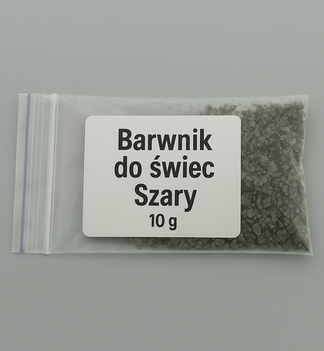 Barwnik do świec Szary, 10g