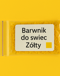 Skoncentrowany barwnik do świec Żółty, 10g