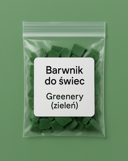 Koncentrowany barwnik do świec Zielony, 10g