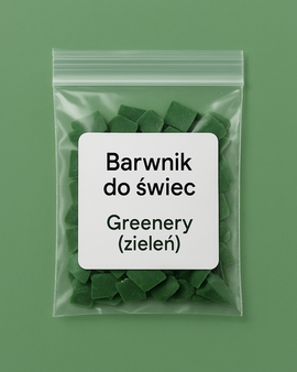 Koncentrowany barwnik do świec Zielony, 10g