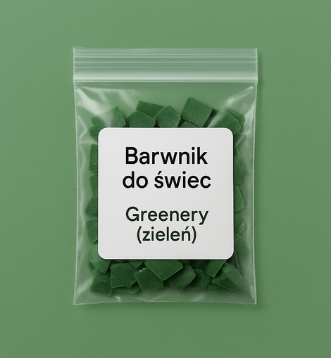Koncentrowany barwnik do świec Zielony, 10g