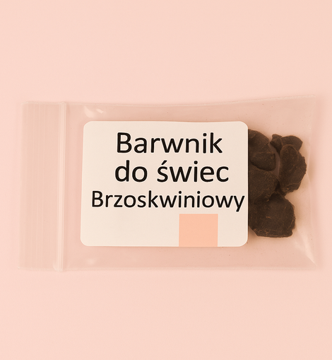 Barwnik do świec Brzoskwiniowy, 10 g
