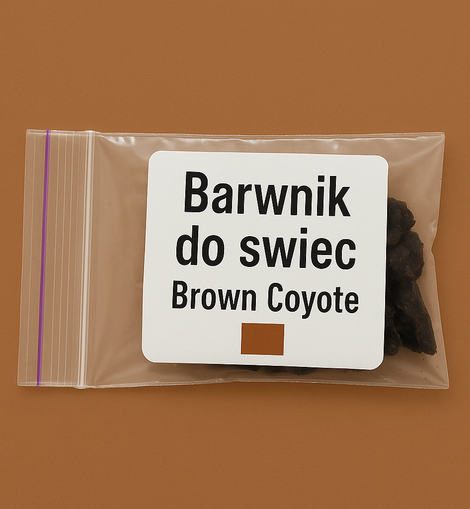 Barwnik do świec Brązowy 