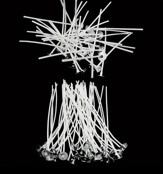 Knot bawełniany z blaszką – 10 cm , 10 szt.