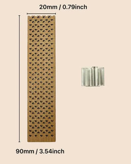 Knot drewniany z efektem trzaskania 20×90 mm, 1 szt.
