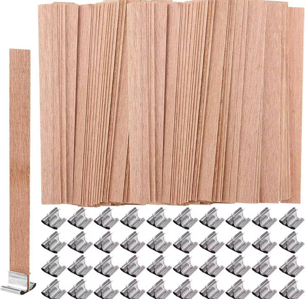 Knot drewniany z uchwytem metalowym 130 × 13 mm