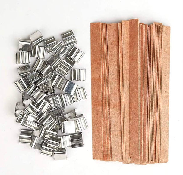 Knot drewniany z uchwytem metalowym 130 × 13 mm
