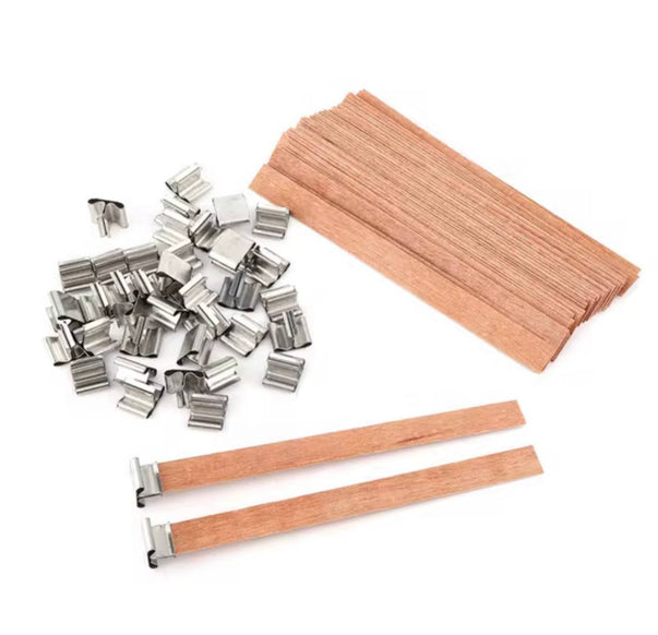 Knot drewniany z uchwytem metalowym 130 × 13 mm