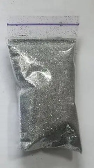 Brokat. SREBRNY brokat, 20 g